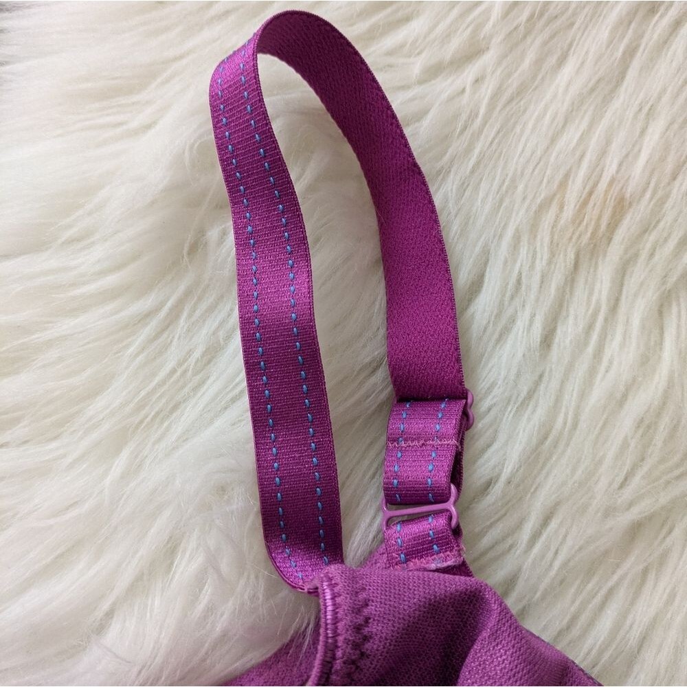 Chantelle Minimizer Bra Natural Purple Lined Seamless Full Coverage 34DDD 34F - Picture 8 of 10